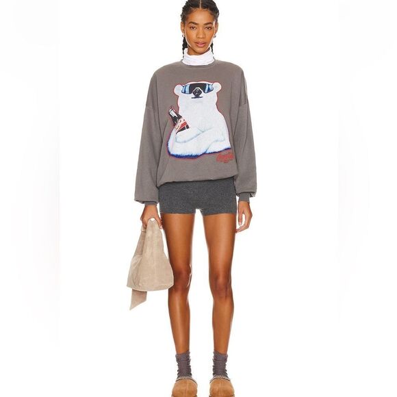 POLAR BEAR COCA COLA JUMPER IN Black The Laundry Room New - Picture 4 of 9